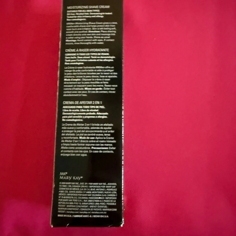 Mary Kay MK Men Moisturizing Shave Cream – Full Size 4.5 oz – New in Box